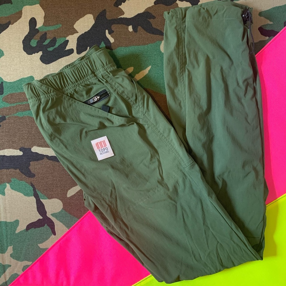 TOPO Designs Tech Pant women XS climb boulder hike